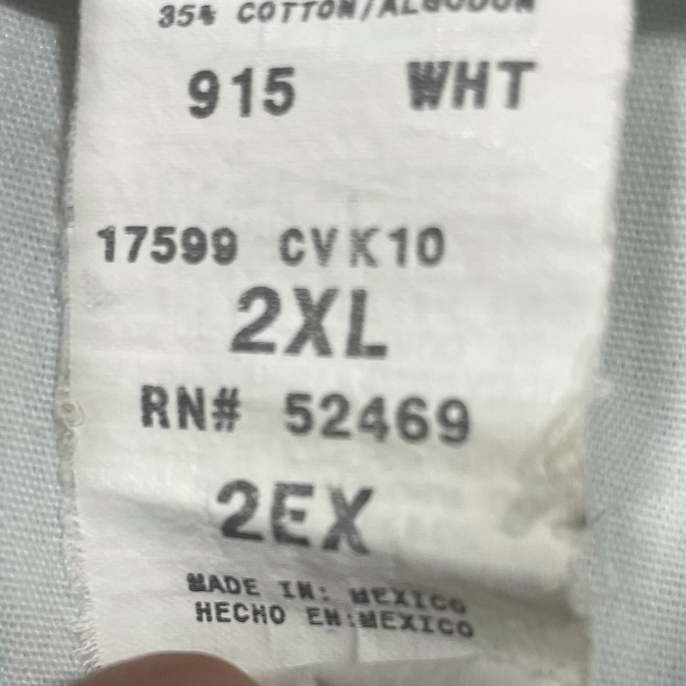 White Simply Basic Scrub Jacket - Picture 4 of 5